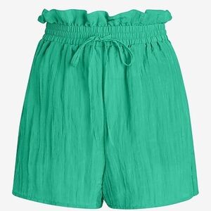 Express Super High Waisted Crinkle Drawstring
Paperbag Shorts